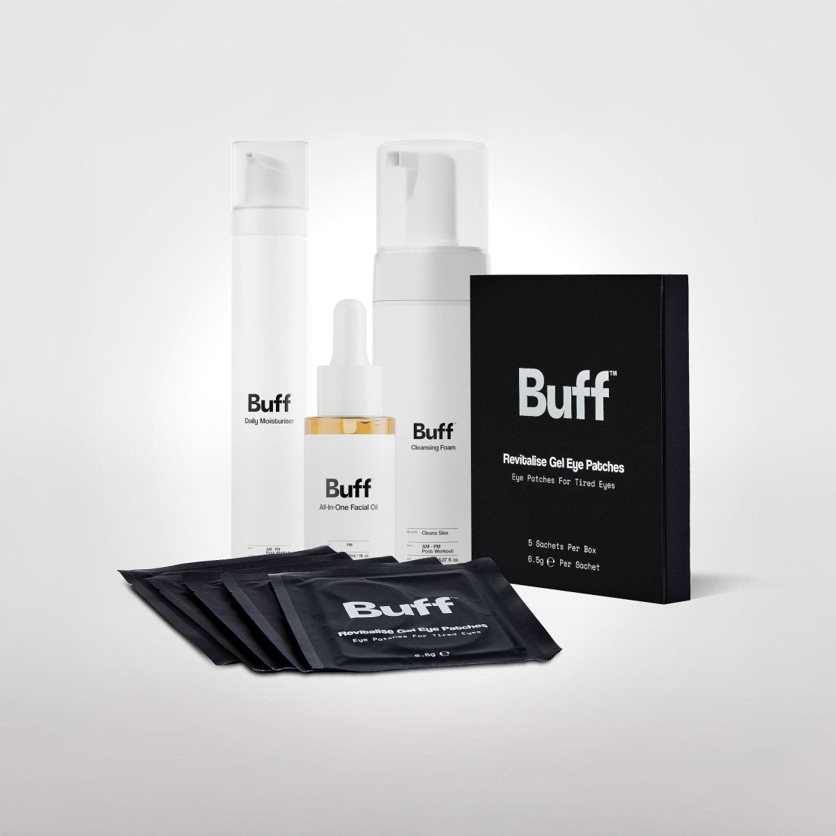 The Dry Skin Bundle | Routine for Dehydrated Men's Skin | Buff